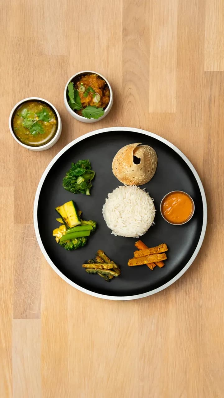Dhal Bhat Platter